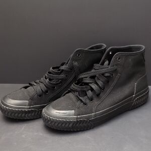 Skechers Los Angeles,Womens Black Hi Top,Street Trax Urbain Sneaker,Size 9.